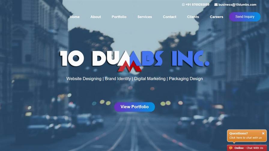 Website Design Company in Mumbai-10 Dumbs Inc.