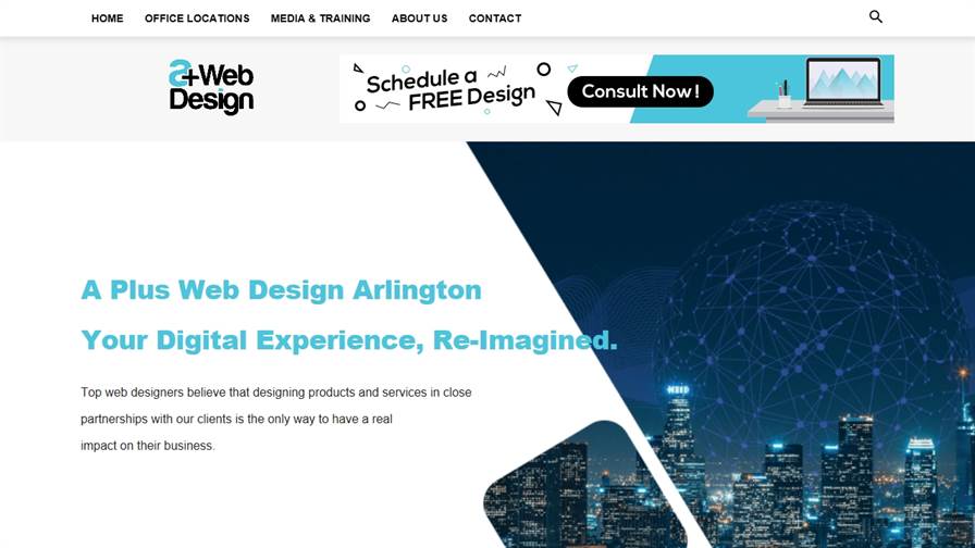 A Plus Web Design Arlington