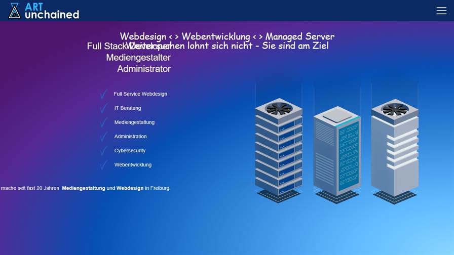 ARTunchained Webdesign, Mediengestaltung und IT Consulting