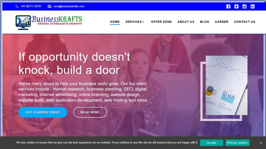 BUSINESSKRAFTS - Digital Marketing, Web Design and Consulting Services