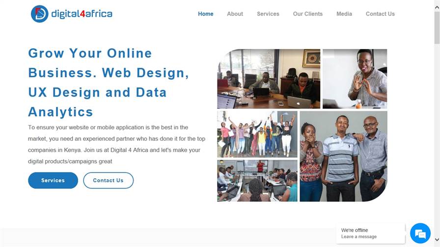 Digital 4 Africa Limited - Web Design Company | UX Design | Data Analytics | Digital Marketing Training | App Development Agency in Kenya