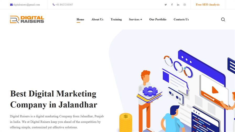 Digital Raisers- Digital Marketing Company in Jalandhar