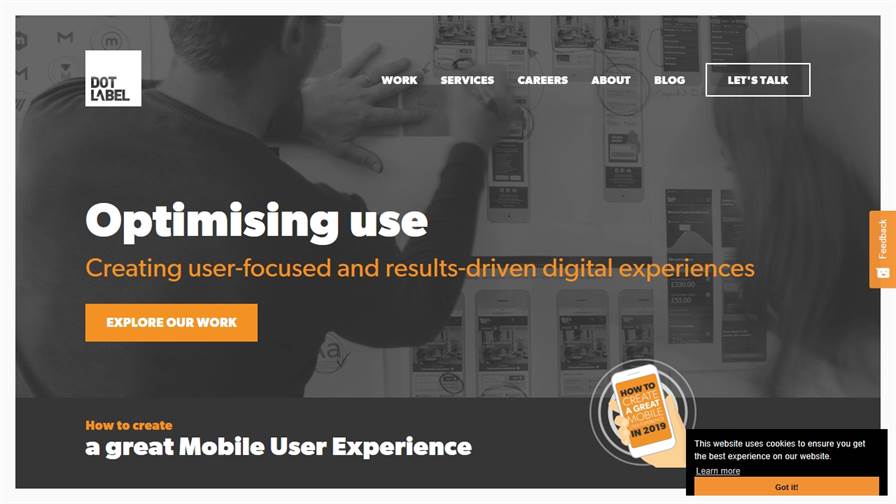 DotLabel: User Experience and Digital Marketing Agency - Hampshire