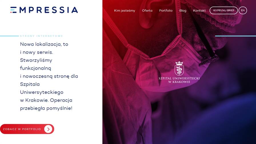 Interactive Agency EMPRESSIA - web Poznan