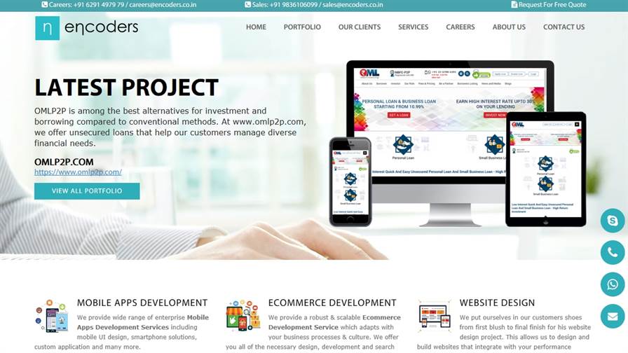Encoders Technologies | Mobile App Development Company, Ecommerce Website Design