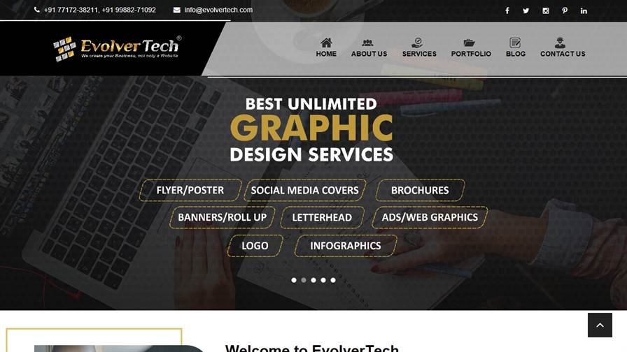 EvolverTech - Website Designing, Development & Digital Marketing (SEO) Company in Jalandhar