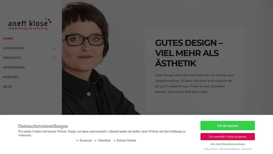 Anett Klose Designberatung und -entwicklung