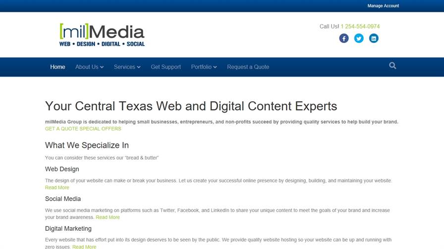 milMedia Group, Web Design, Social Media & Paid Avertising