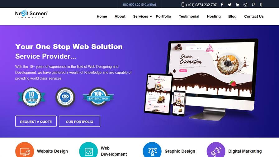 Next Screen Infotech - Website Design & Logo Design Company in Kolkata India