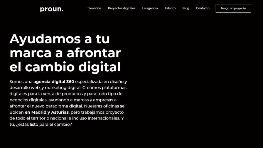 proun - Agencia de Diseño web, Aplicaciones móviles y Marketing Digital