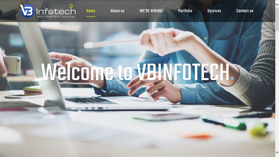 VBinfotech - Web designing, Web development, Mobile app development, training center