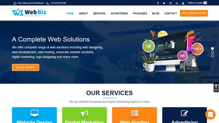 Web Biz Solutions - Digital Marketing & Advertising Agency Maharashtra India