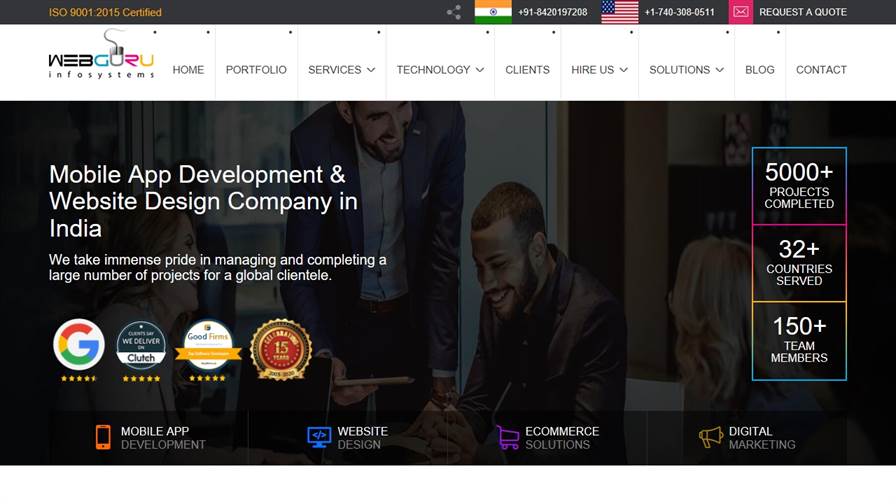 WebGuru Infosystems Pvt. Ltd. | Mobile App & Website Development Company in Kolkata India