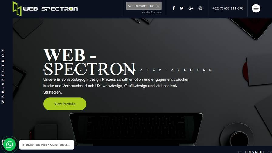 Web Spectron